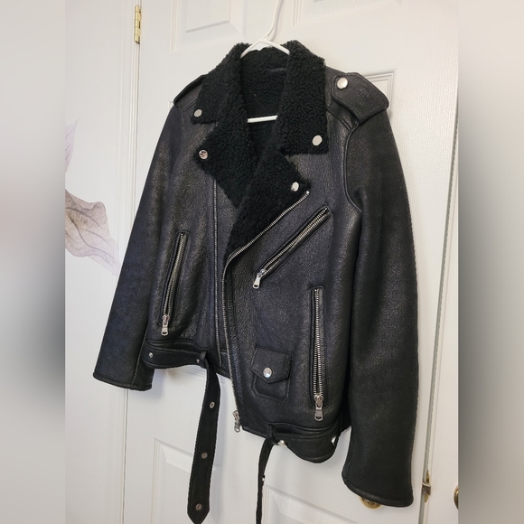 Christian Benner Shearling Jacket - Picture 6 of 9